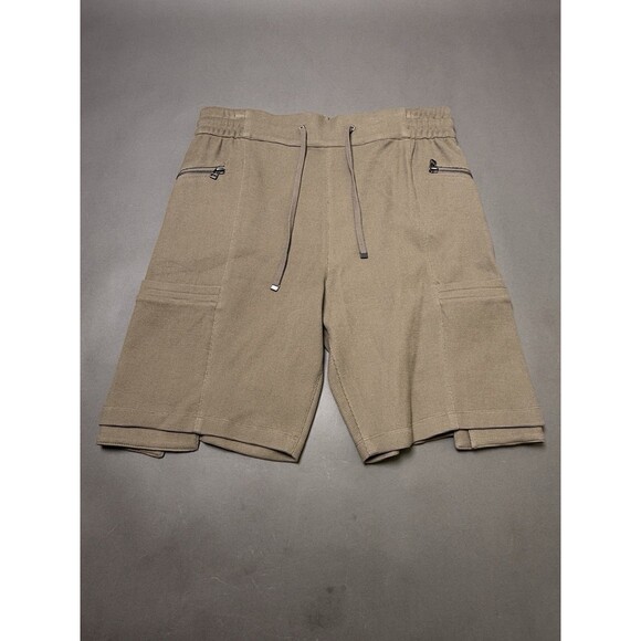 Helmut Lang Men's Exposed Pocket Shorts Tawny Size Medium M NWT $338